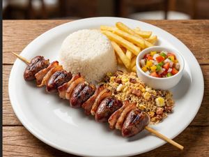 imagem do produto Jantinha Completa de Espeto Medalhão de Coração