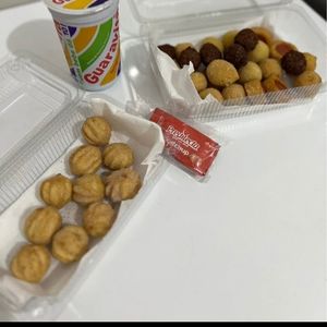 imagem do produto 20 salgados,  10 mini churros , guaravita