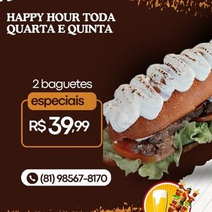 imagem do produto 2 baguetes especiais