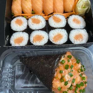 imagem do produto Combo Temaki e Hossomakis sem Cream Cheese (sem lactose)
