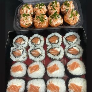 imagem do produto Combo 24 peças com Djo de salmão batidinho 