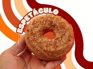 imagem do produto Donut doce de leite com coco tostado