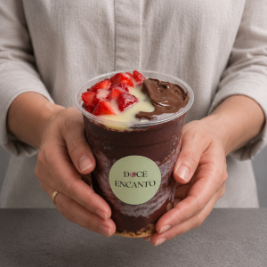 imagem do produto Monte seu açaí / sorvete trufado 500ml