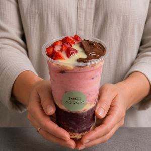 imagem do produto Monte seu açaí / sorvete 300ml