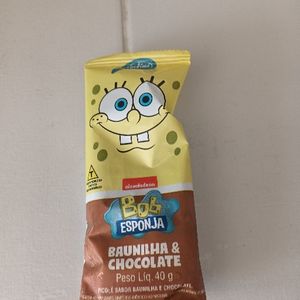 imagem do produto Baunilha e chocolate:bob esponja