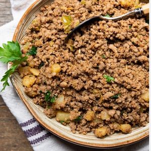 imagem do produto  carne com mussarela 