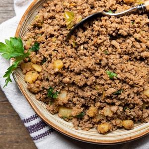 imagem do produto carne com Cheam cheese 