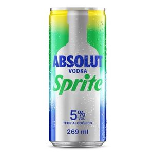 imagem do produto ABSOLUT VODKA SPRITE 5%