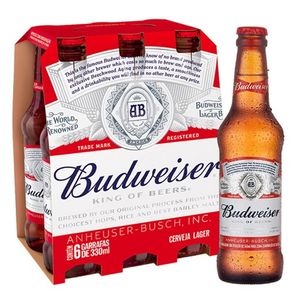 imagem do produto BUDWEISER 330ml 