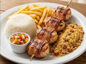 imagem do produto Jantinha Completa de Medalhão de Frango