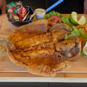 imagem do produto Tilápia espalmada na tábua