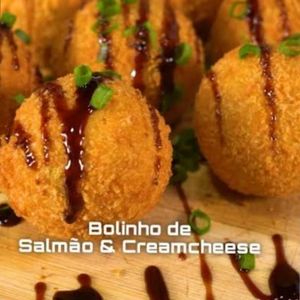 imagem do produto Bolinho de salmão com creme cheese 10 unidades