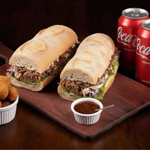 imagem do produto Combo Costela.2 Baguete de costela + 4 Bolinhos de Costela + 2 Refri lata 350ml