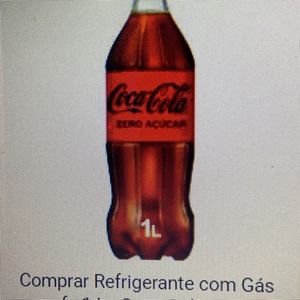 imagem do produto Refrigerante coca cola zero 1 litro 