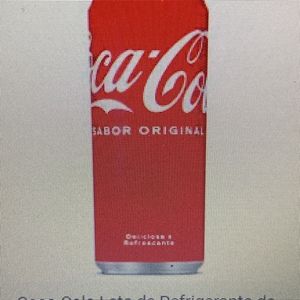 imagem do produto Refrigerante coca cola lata 