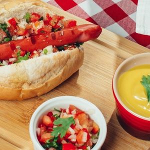 imagem do produto Cachorro quente linguiça 