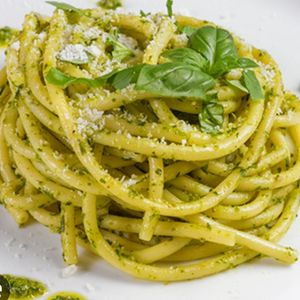 imagem do produto Macarrão com molho pesto