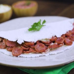 imagem do produto Tapioca calabresa com queijo 