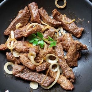 imagem do produto Isca de contra filé acebolado