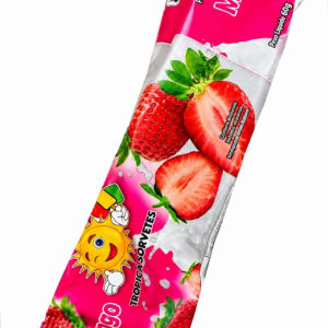imagem do produto Picolé Cremoso – Morango (Caixa 25 un)