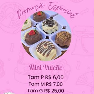 imagem do produto Mini Bolo Vulcão 