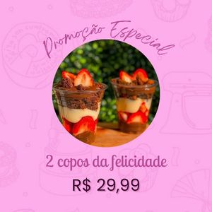 imagem do produto Combo dois copos da felicidade 