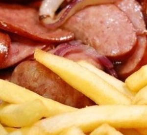 imagem do produto Fritas com calabresa.