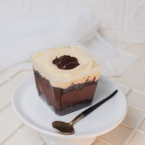 imagem do produto  Bolo de Pote - Leite Ninho com Nutella