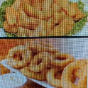 imagem do produto Porção de mandioca com anel de cebola G