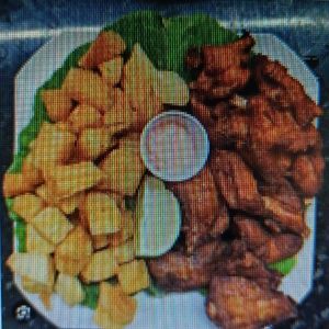 imagem do produto Porção de frango com mandioca G