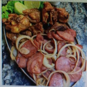 imagem do produto Porção de frango com calabresa M