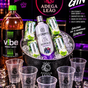imagem do produto Combo de gin Eternit c/energético de 2 l
