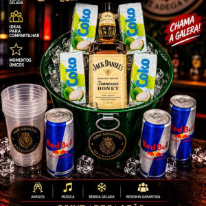 imagem do produto Como de Jack Daniels mel c/ energético Red Bull