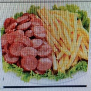 imagem do produto Portão de calabresa com frita M