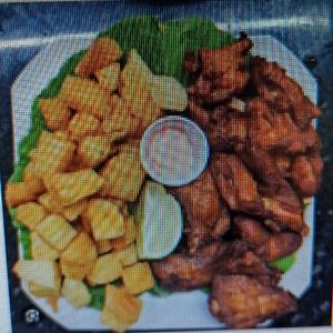 imagem do produto Porção de frango com mandioca M