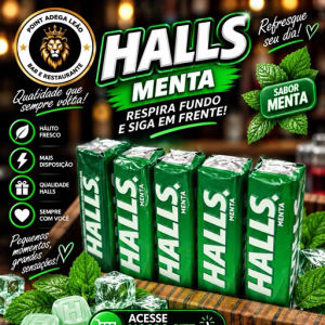 imagem do produto Bala Halls menta