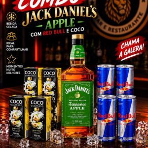 imagem do produto Como de Jack Daniels maçã c/ energético Red Bull