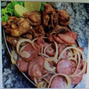 imagem do produto Porção de frango com calabresa G