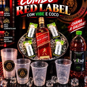 imagem do produto Combo de Red Label c/ energético vibe