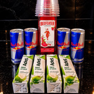 imagem do produto Combo de beefeater pink c/energético Red Bull