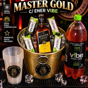 imagem do produto Combo de master Gold c/ energético vibe