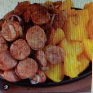 imagem do produto Porção de calabresa com mandioca M