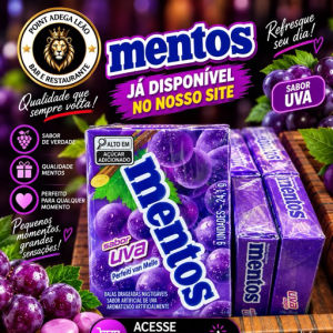 imagem do produto Bala mentos caixinha uva