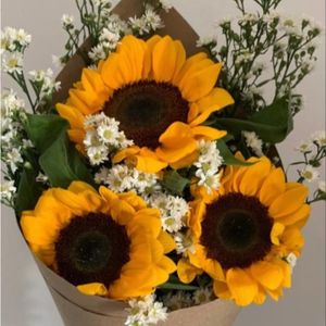 imagem do produto Arranjo com 03 girassóis