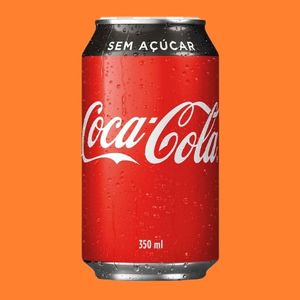 imagem do produto Coca Cola Zero Lata 350Ml