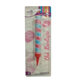 imagem do produto Vela Fonte Chama Estrelar Rosa