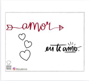 imagem do produto Cartão: Amor Eu te amo.