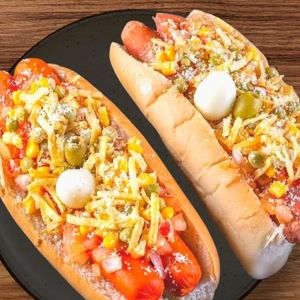 imagem do produto Cachorro quente Duplo linguiça 