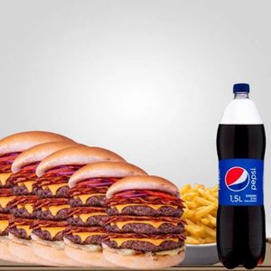 imagem do produto COMBO 30 - 5 TRIPLO SMASH BACON