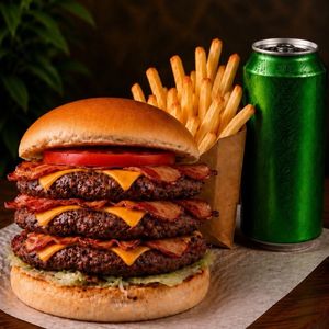 imagem do produto COMBO 6 - TRIPLO SMASH BACON